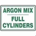 Accuform CYLINDER SIGN ARGON MIX CYLINDER MCPG524VP MCPG524VP